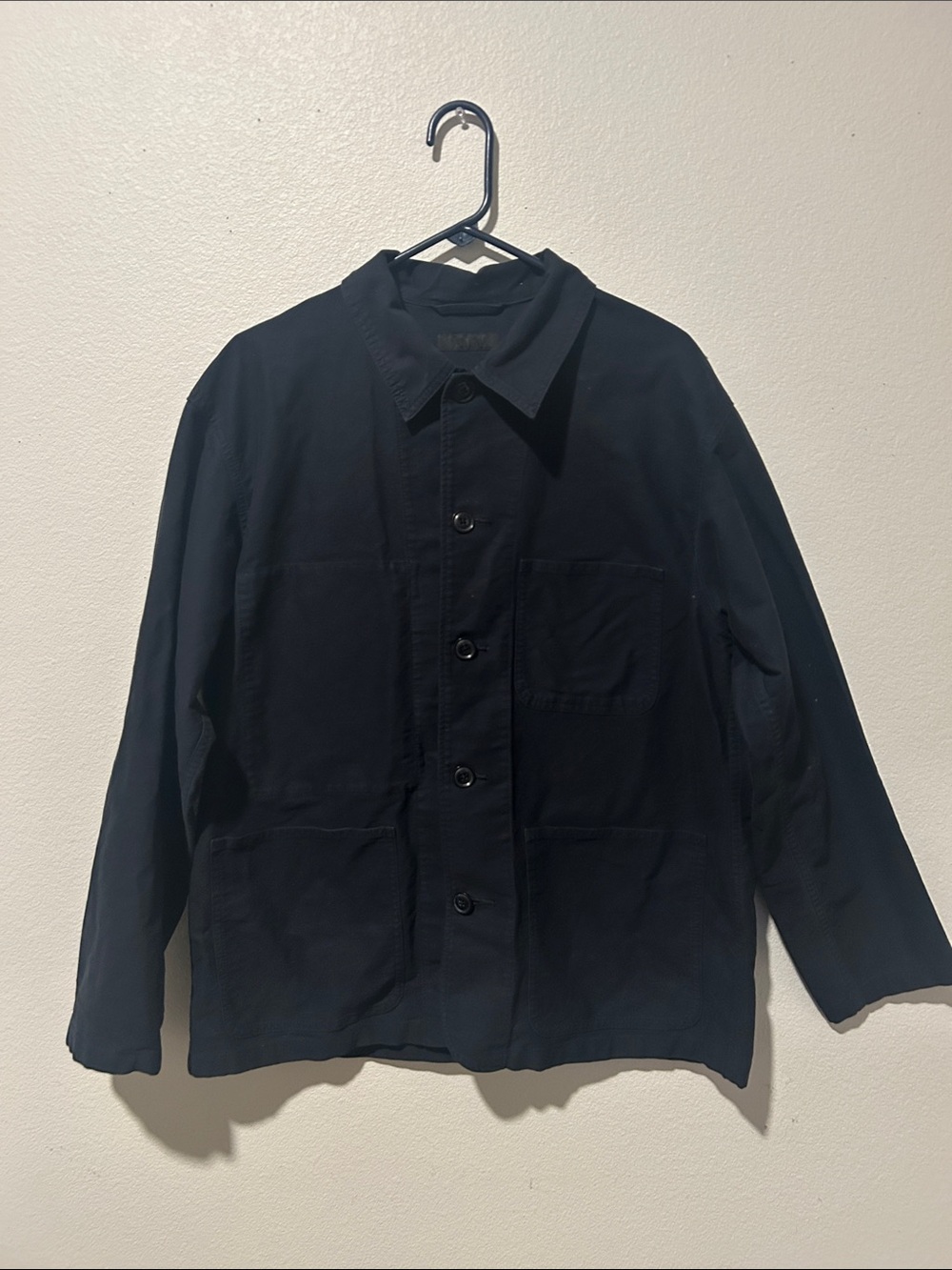 Men's Black Workwear Jacket - Unbranded